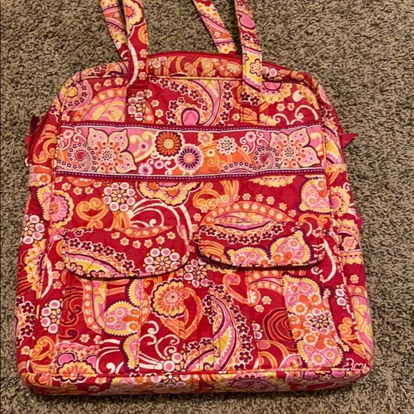 Vera Bradley Tote! Raspberry Fizz Pattern - Picture 1 of 8